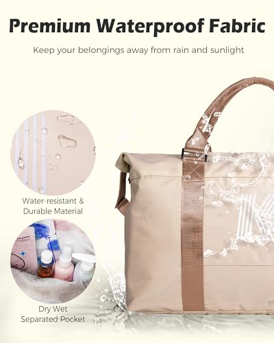 Graduation Gifts for Girls, Initial Travel Duffel Bag, Sports Bag, Personalized Weekender Bag,Monogram Overnight Bag Gift for Grandmother,Birthday Gifts Personalized Gifts (Letter M)
