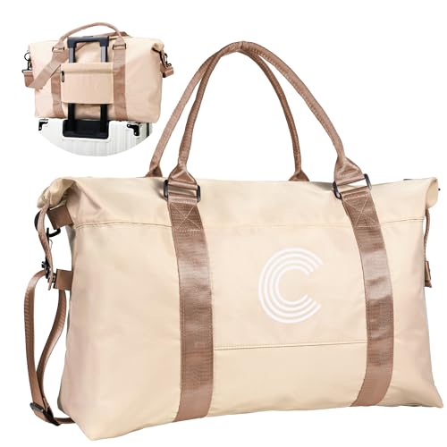 Graduation Gifts for Girls, Initial Travel Duffel Bag, Sports Bag, Personalized Weekender Bag,Monogram Overnight Bag Gift for Grandmother,Birthday Gifts Personalized Gifts (Letter M)