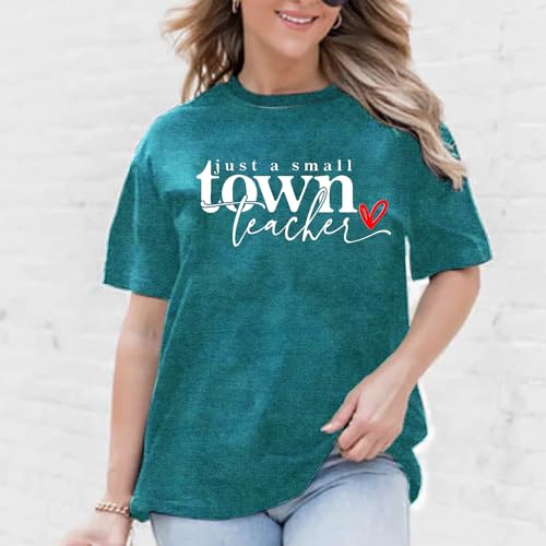 Womens Teacher Shirts Wild About Teaching Leopard Print T-Shirt Teacher Life Tee Top