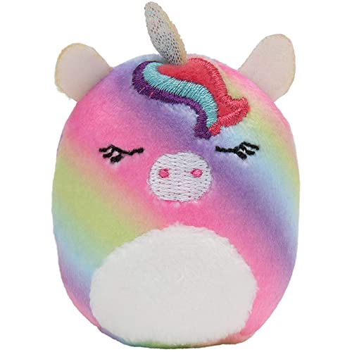 Squishville by Original Squishmallows Sweet Tooth Squad Plush - 2-Inch Bernice, Chanel, Cinnamon, Carmelita, Maya & Clara Plush - Toys for Kids