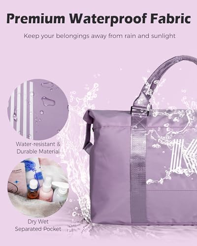 Graduation Gifts for Girls, Initial Travel Duffel Bag, Sports Bag, Personalized Weekender Bag,Monogram Overnight Bag Gift for Grandmother,Birthday Gifts Personalized Gifts (Letter M)