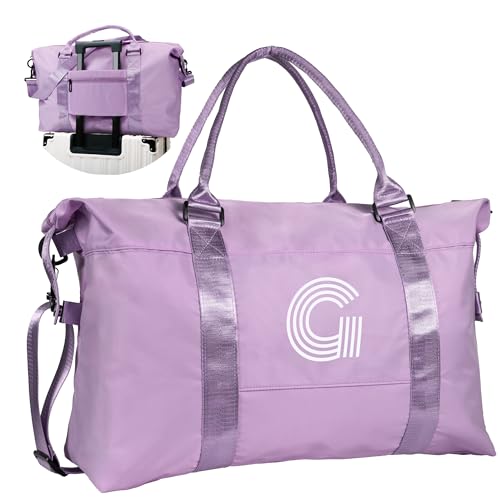 Graduation Gifts for Girls, Initial Travel Duffel Bag, Sports Bag, Personalized Weekender Bag,Monogram Overnight Bag Gift for Grandmother,Birthday Gifts Personalized Gifts (Letter M)