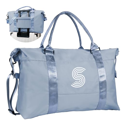 Graduation Gifts for Girls, Initial Travel Duffel Bag, Sports Bag, Personalized Weekender Bag,Monogram Overnight Bag Gift for Grandmother,Birthday Gifts Personalized Gifts (Letter M)