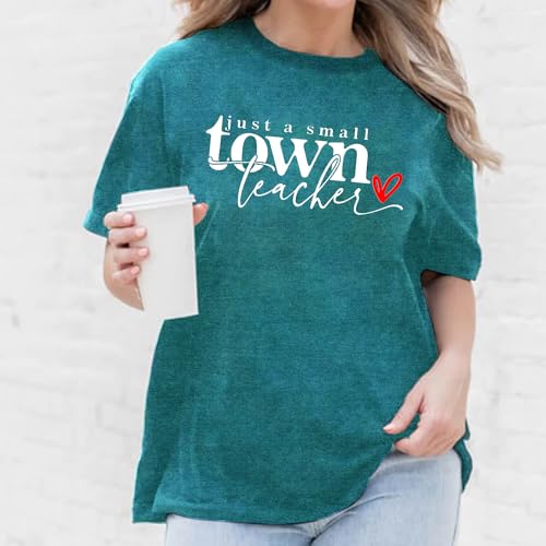 Womens Teacher Shirts Wild About Teaching Leopard Print T-Shirt Teacher Life Tee Top