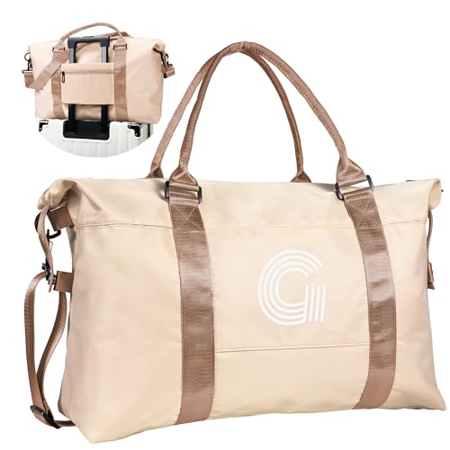 Graduation Gifts for Girls, Initial Travel Duffel Bag, Sports Bag, Personalized Weekender Bag,Monogram Overnight Bag Gift for Grandmother,Birthday Gifts Personalized Gifts (Letter M)