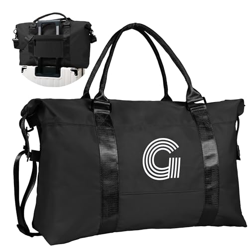 Graduation Gifts for Girls, Initial Travel Duffel Bag, Sports Bag, Personalized Weekender Bag,Monogram Overnight Bag Gift for Grandmother,Birthday Gifts Personalized Gifts (Letter M)