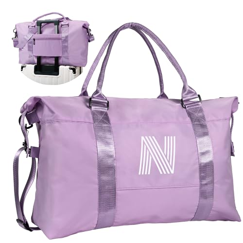 Graduation Gifts for Girls, Initial Travel Duffel Bag, Sports Bag, Personalized Weekender Bag,Monogram Overnight Bag Gift for Grandmother,Birthday Gifts Personalized Gifts (Letter M)