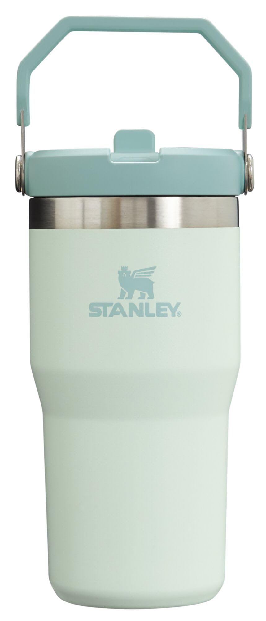 Stanley IceFlow Stainless Steel Tumbler - Vacuum Insulated Water Bottle for Home, Office or Car Reusable Cup with Straw Leak Resistant Flip Cold for 12 Hours or Iced for 2 Days, Mist, 30 OZ / 0.89 L