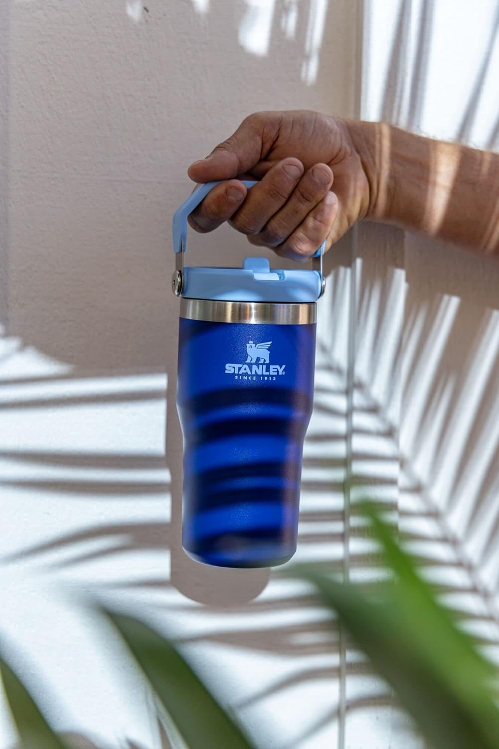 Stanley IceFlow Stainless Steel Tumbler - Vacuum Insulated Water Bottle for Home, Office or Car Reusable Cup with Straw Leak Resistant Flip Cold for 12 Hours or Iced for 2 Days, Mist, 30 OZ / 0.89 L