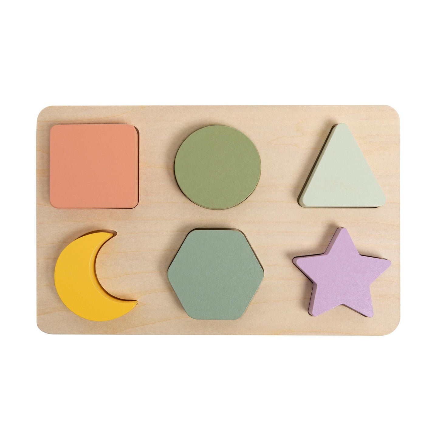 Pearhead 3 Piece Wooden Holiday Puzzle, Kids Christmas Puzzle, Holiday Puzzle Stocking Stuffer, Christmas Toys for Children, Holiday Toy Ideas, 3 Piece Set