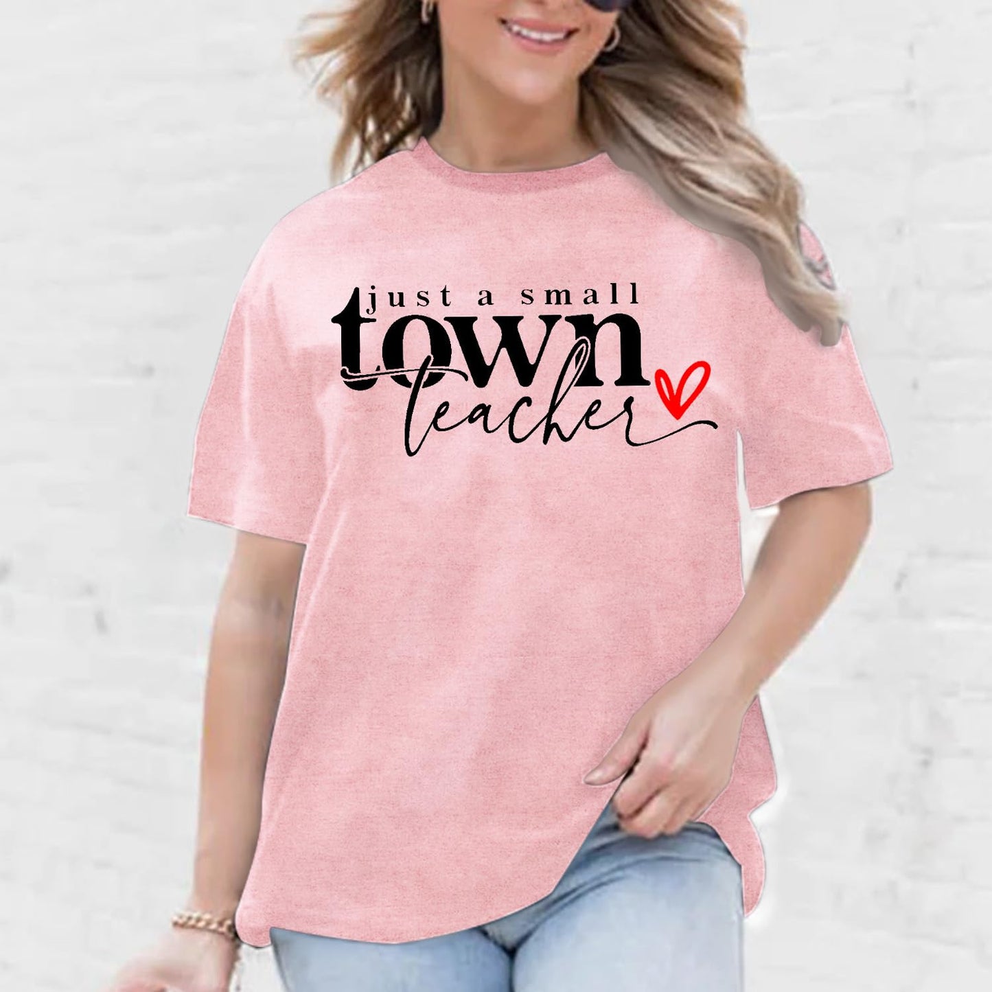 Womens Teacher Shirts Wild About Teaching Leopard Print T-Shirt Teacher Life Tee Top