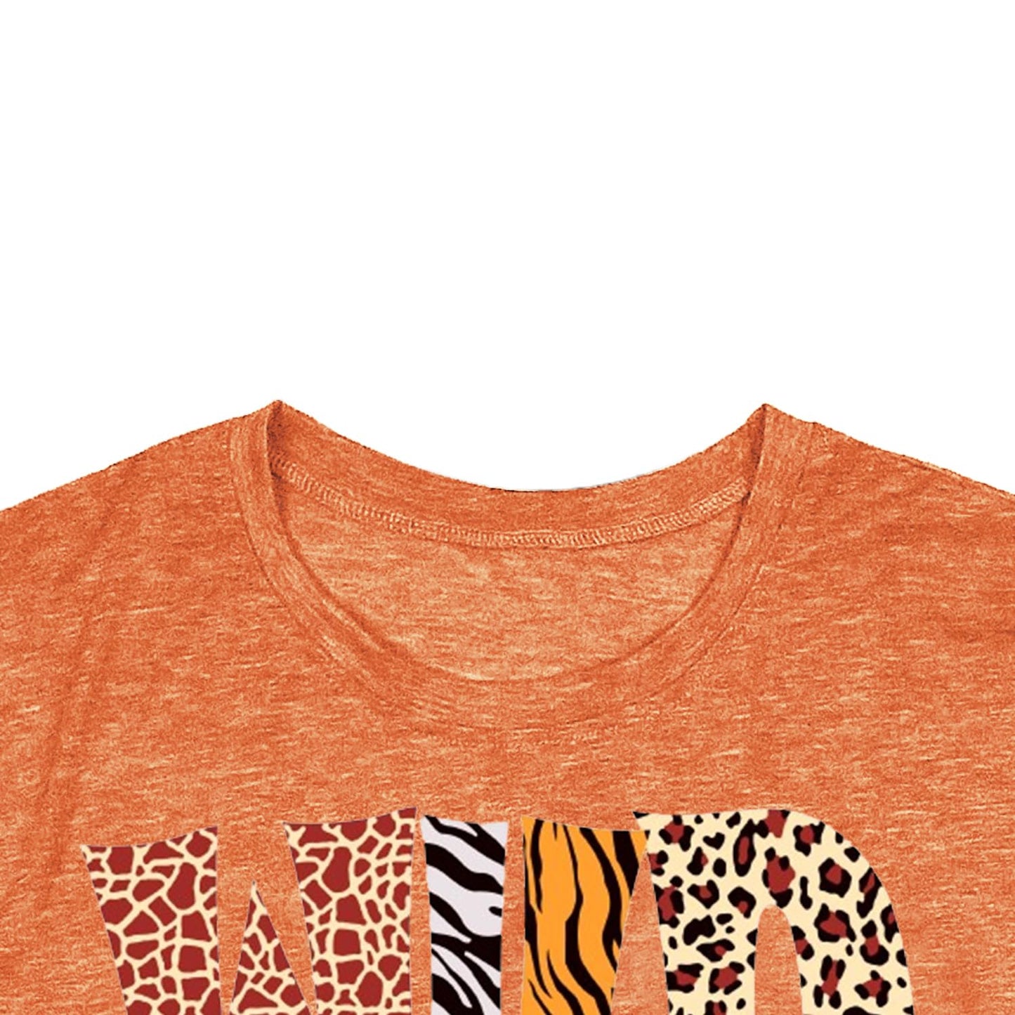 Womens Teacher Shirts Wild About Teaching Leopard Print T-Shirt Teacher Life Tee Top