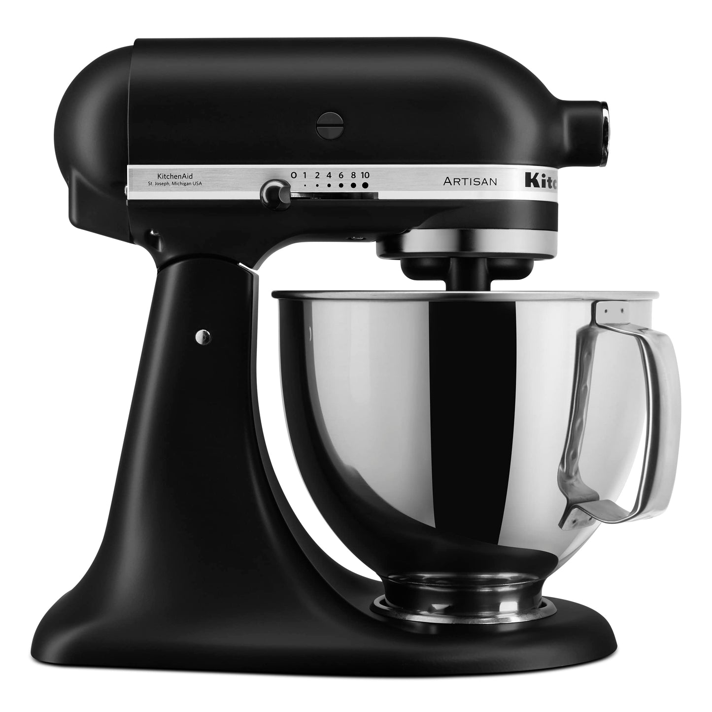 KitchenAid Artisan Series 5 Quart Tilt Head Stand Mixer with Pouring Shield KSM150PS, Removable bowl, Aqua Sky