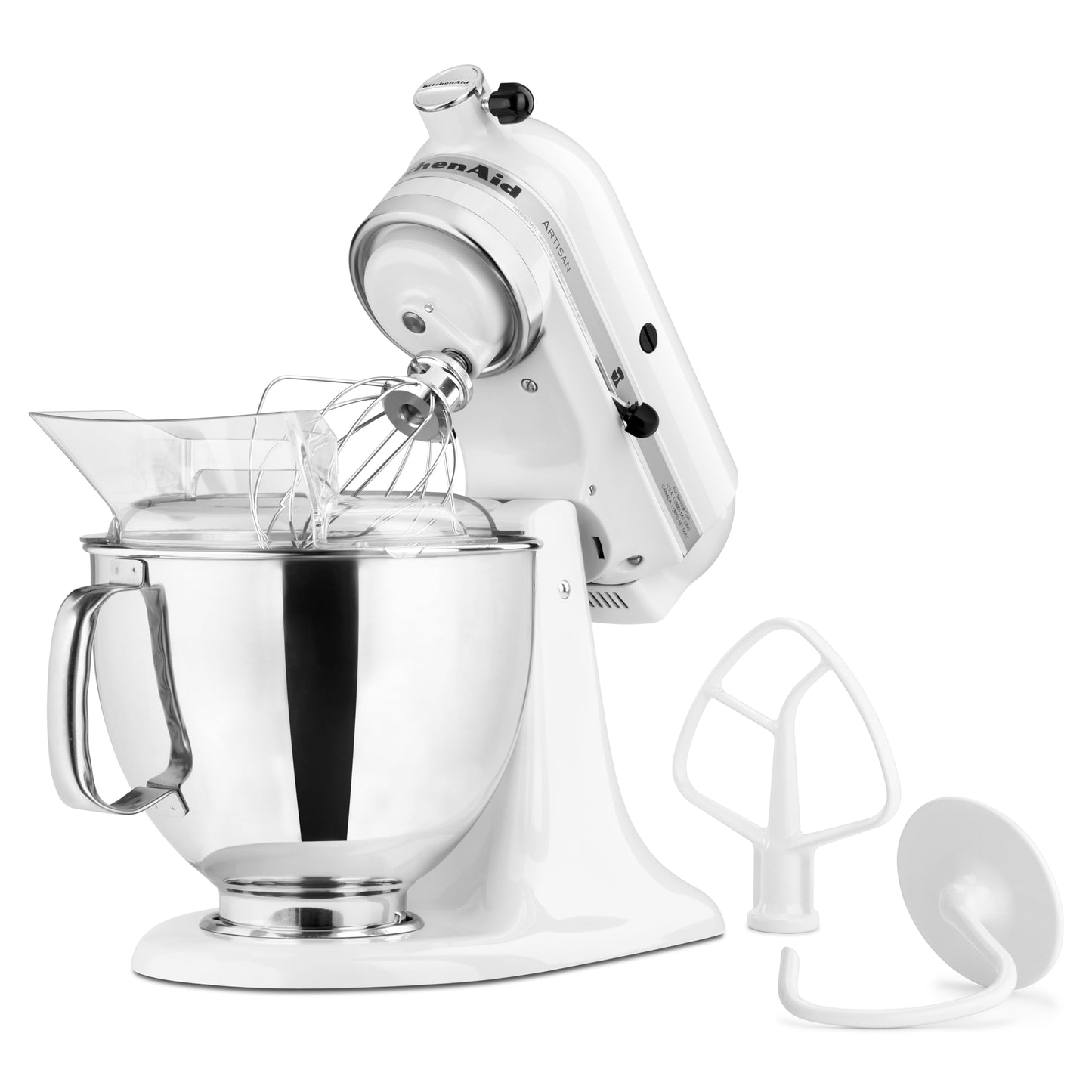 KitchenAid Artisan Series 5 Quart Tilt Head Stand Mixer with Pouring Shield KSM150PS, Removable bowl, Aqua Sky