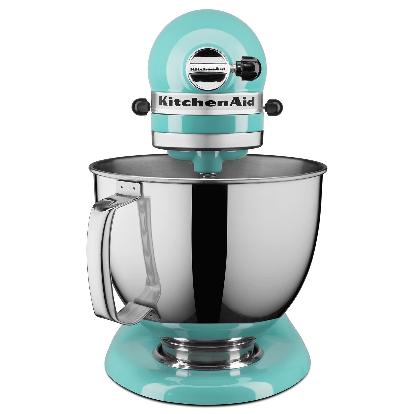 KitchenAid Artisan Series 5 Quart Tilt Head Stand Mixer with Pouring Shield KSM150PS, Removable bowl, Aqua Sky