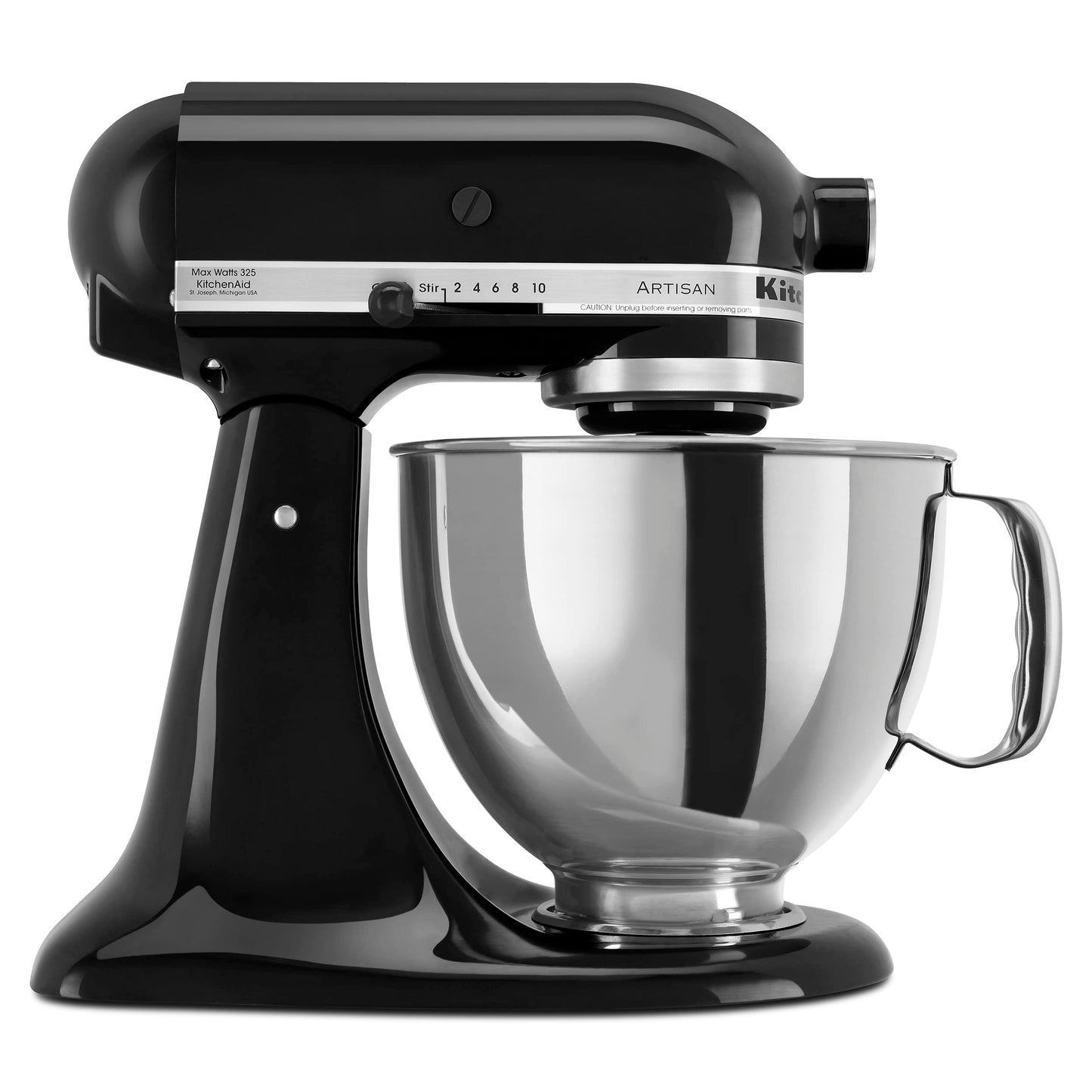 KitchenAid Artisan Series 5 Quart Tilt Head Stand Mixer with Pouring Shield KSM150PS, Removable bowl, Aqua Sky