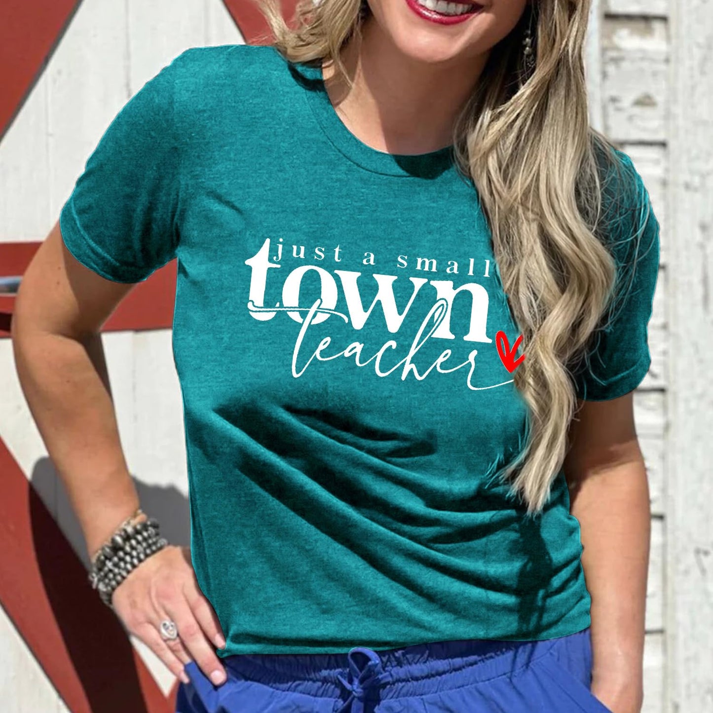 Womens Teacher Shirts Wild About Teaching Leopard Print T-Shirt Teacher Life Tee Top