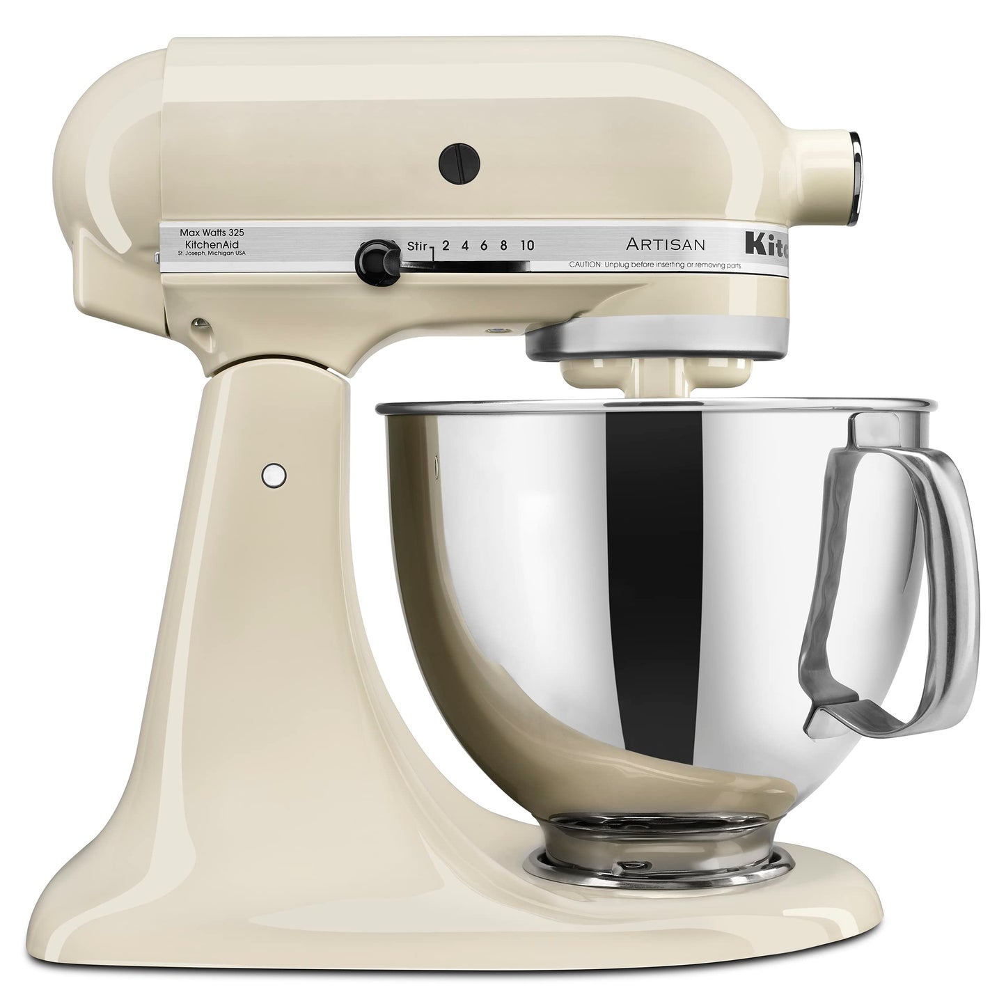 KitchenAid Artisan Series 5 Quart Tilt Head Stand Mixer with Pouring Shield KSM150PS, Removable bowl, Aqua Sky