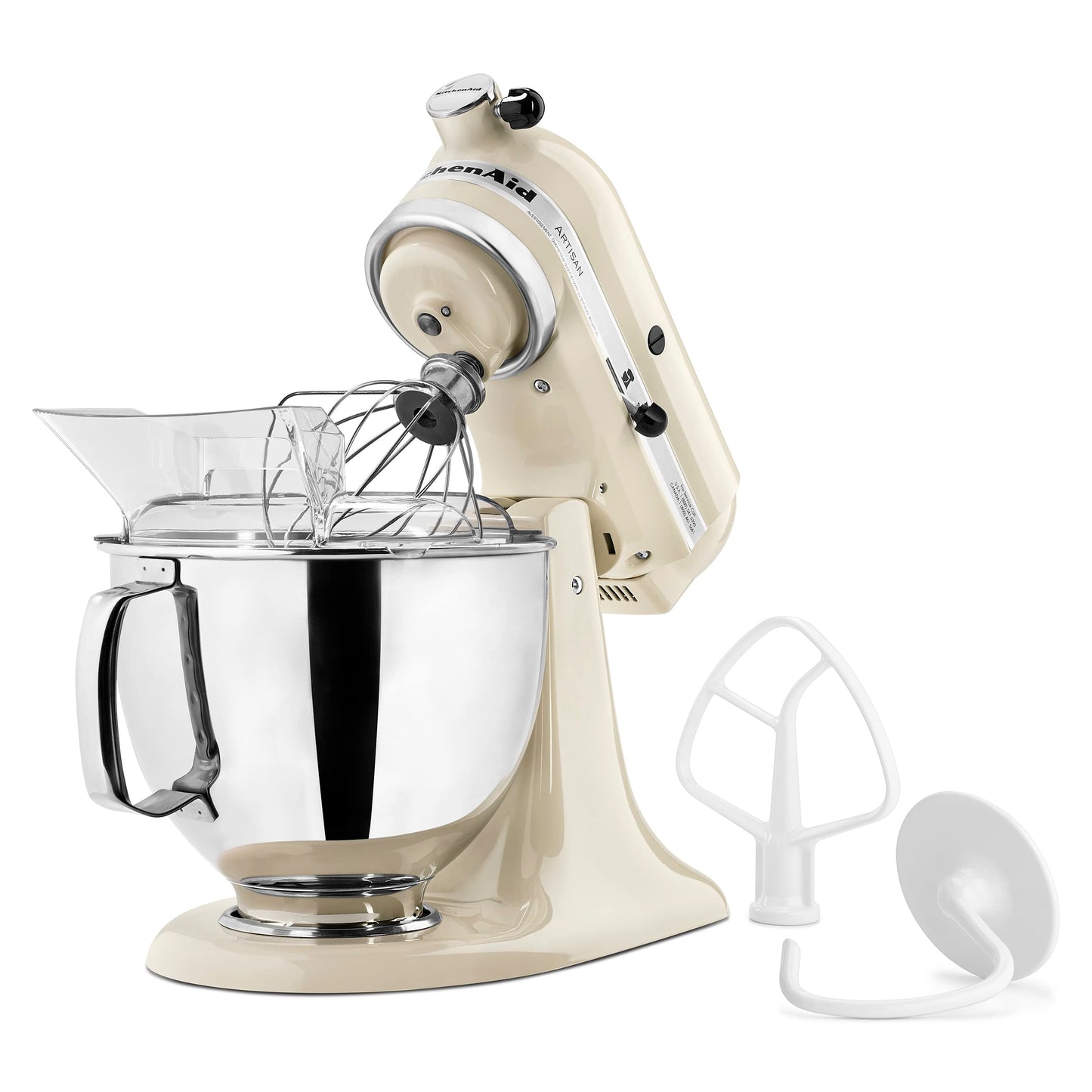KitchenAid Artisan Series 5 Quart Tilt Head Stand Mixer with Pouring Shield KSM150PS, Removable bowl, Aqua Sky