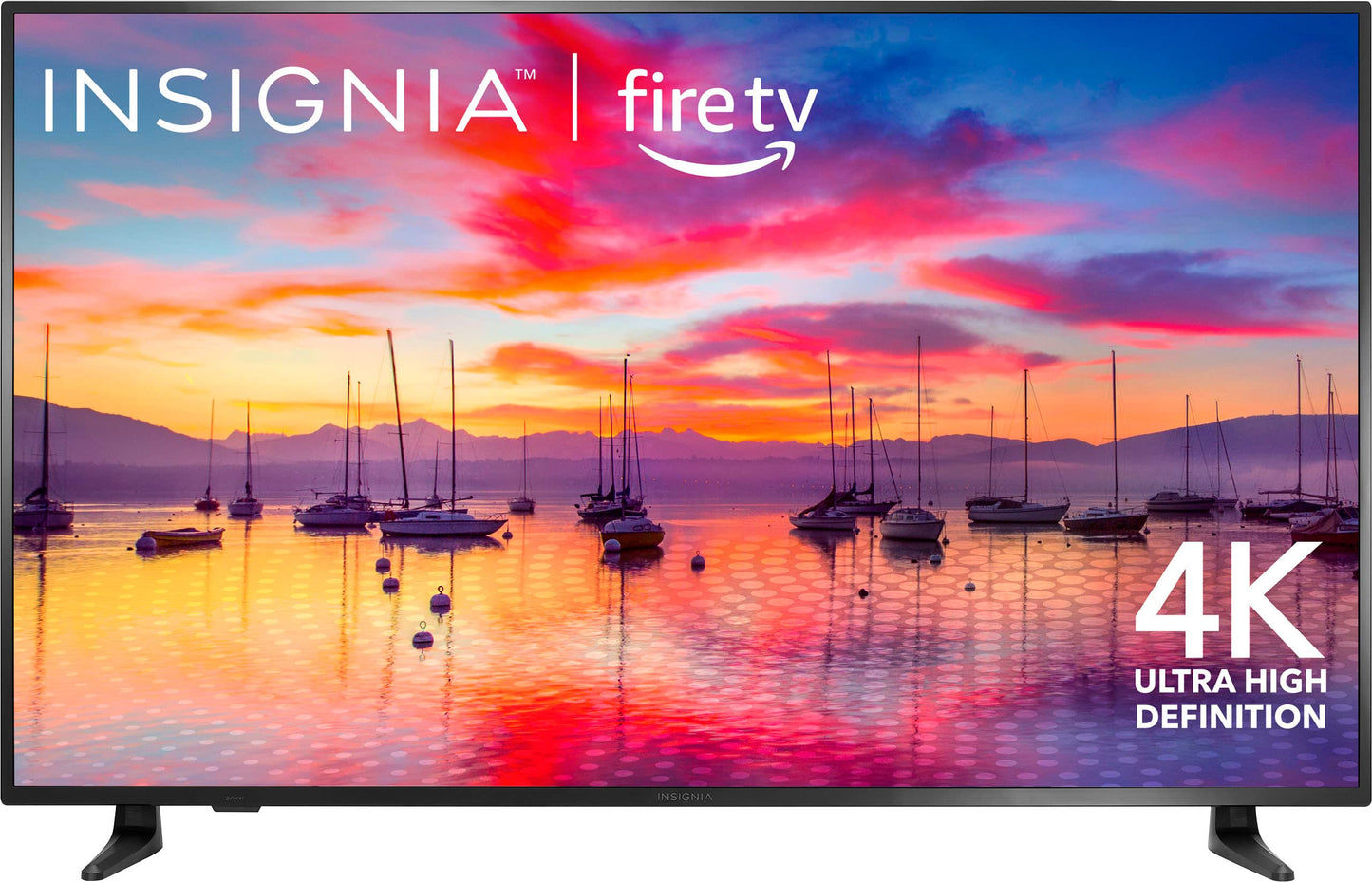INSIGNIA 55-inch Class F30 Series LED 4K UHD Smart Fire TV with Alexa Voice Remote (NS-55F301NA25)
