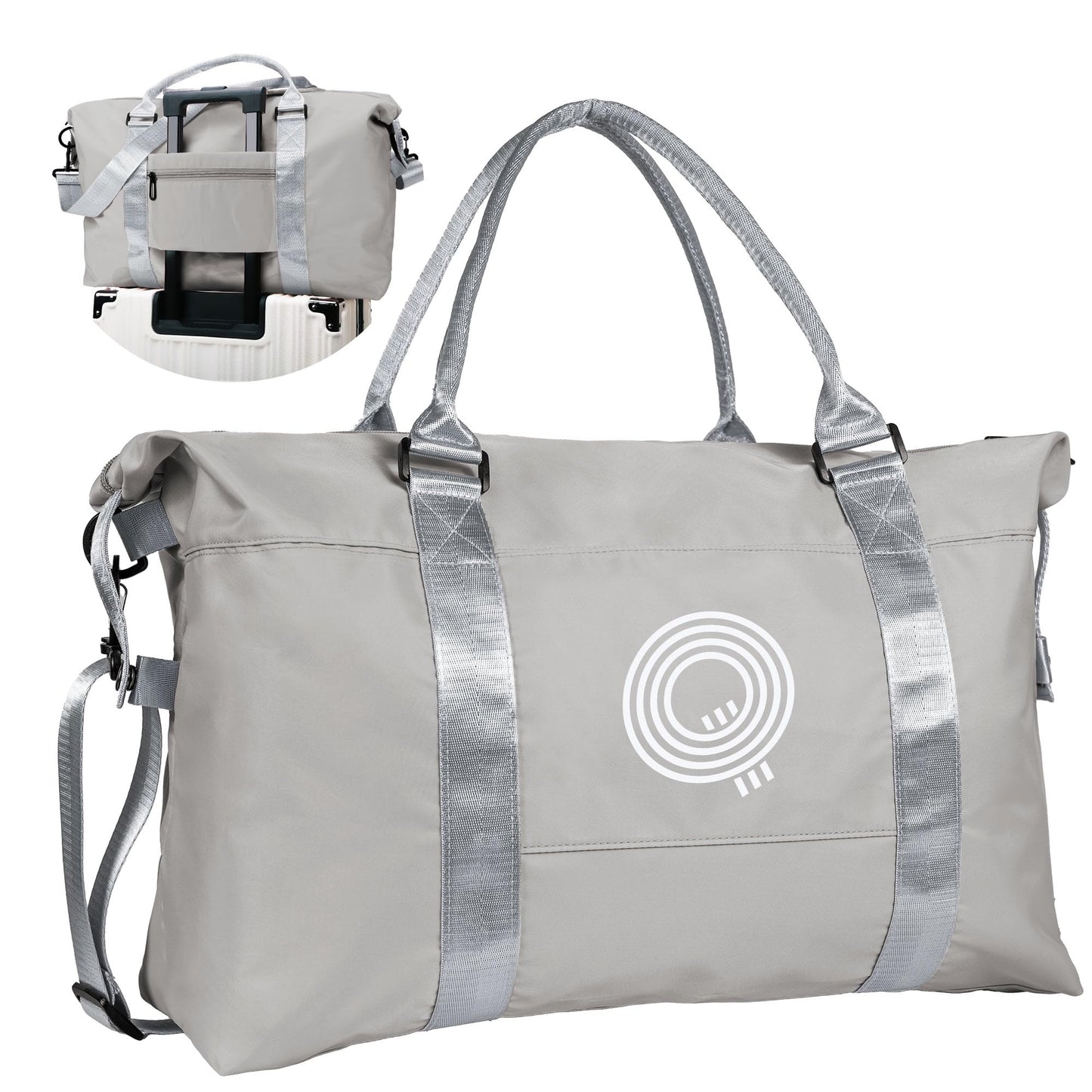 Graduation Gifts for Girls, Initial Travel Duffel Bag, Sports Bag, Personalized Weekender Bag,Monogram Overnight Bag Gift for Grandmother,Birthday Gifts Personalized Gifts (Letter M)