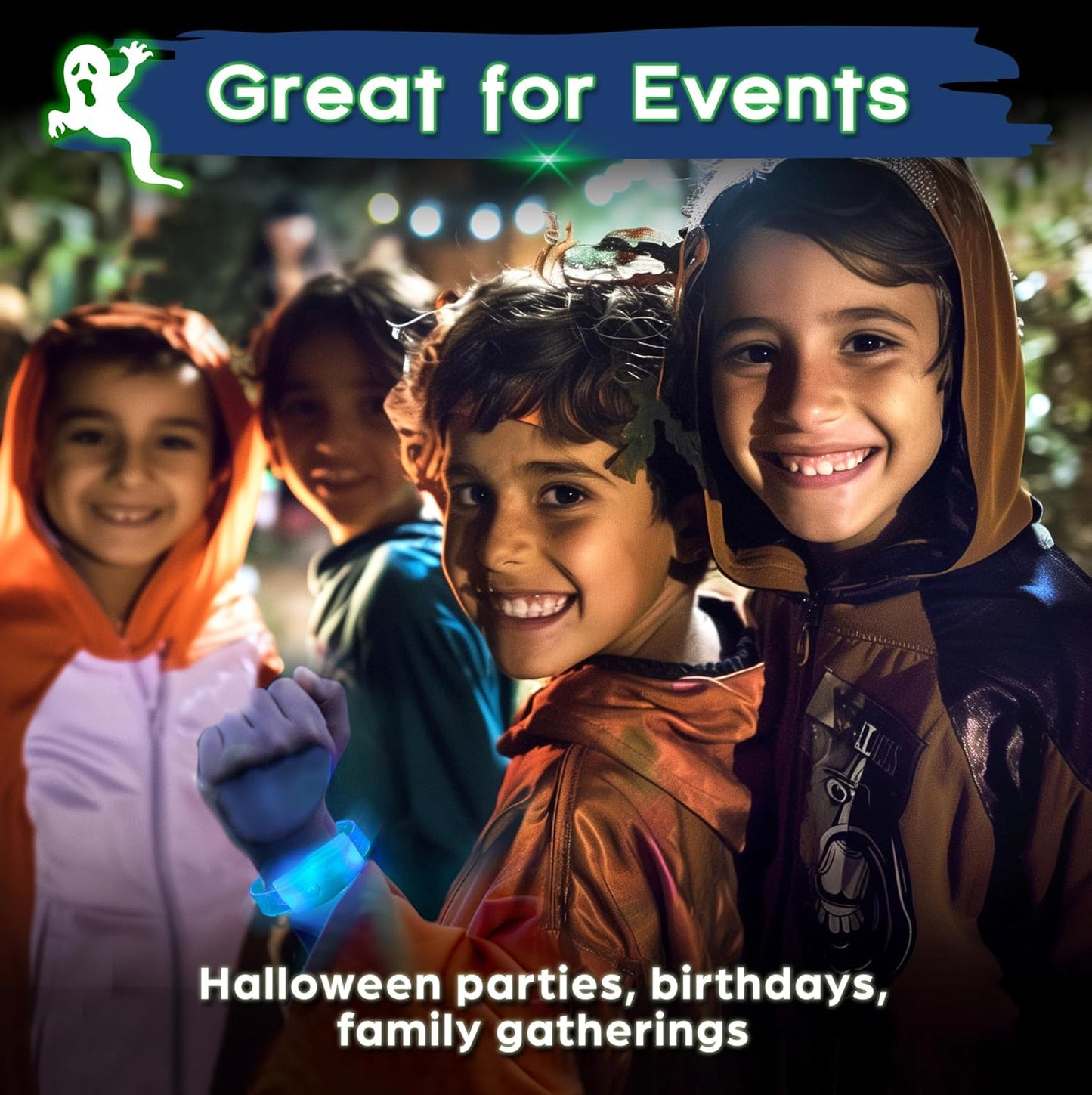 Ghosts in The Graveyard Redux: “One of The Best Spooky Outdoor Games for Kids” | Ages 5+, 4-8 Players | Light up Games | Hide and Seek Style | Glow in The Dark Games | Outdoor Activities for Kids