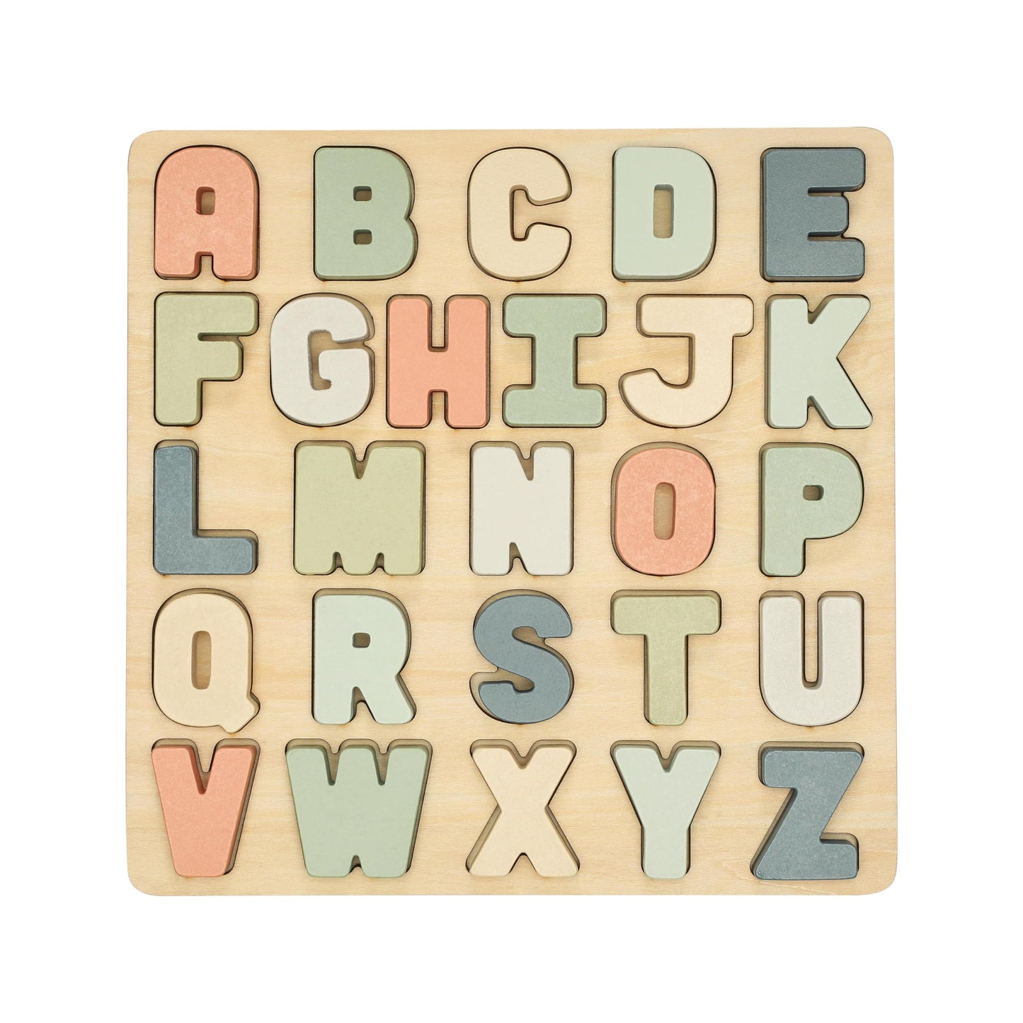 Pearhead 3 Piece Wooden Holiday Puzzle, Kids Christmas Puzzle, Holiday Puzzle Stocking Stuffer, Christmas Toys for Children, Holiday Toy Ideas, 3 Piece Set