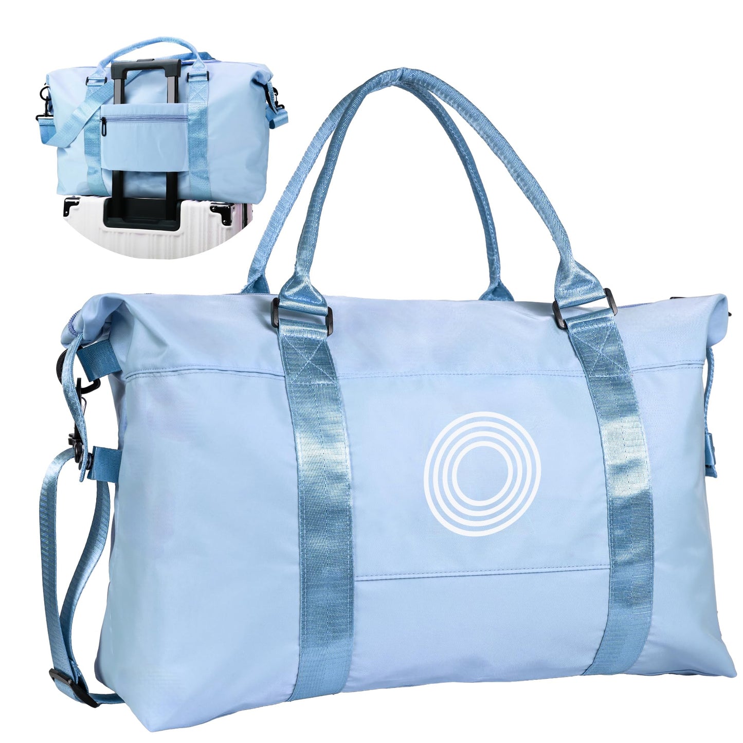 Graduation Gifts for Girls, Initial Travel Duffel Bag, Sports Bag, Personalized Weekender Bag,Monogram Overnight Bag Gift for Grandmother,Birthday Gifts Personalized Gifts (Letter M)