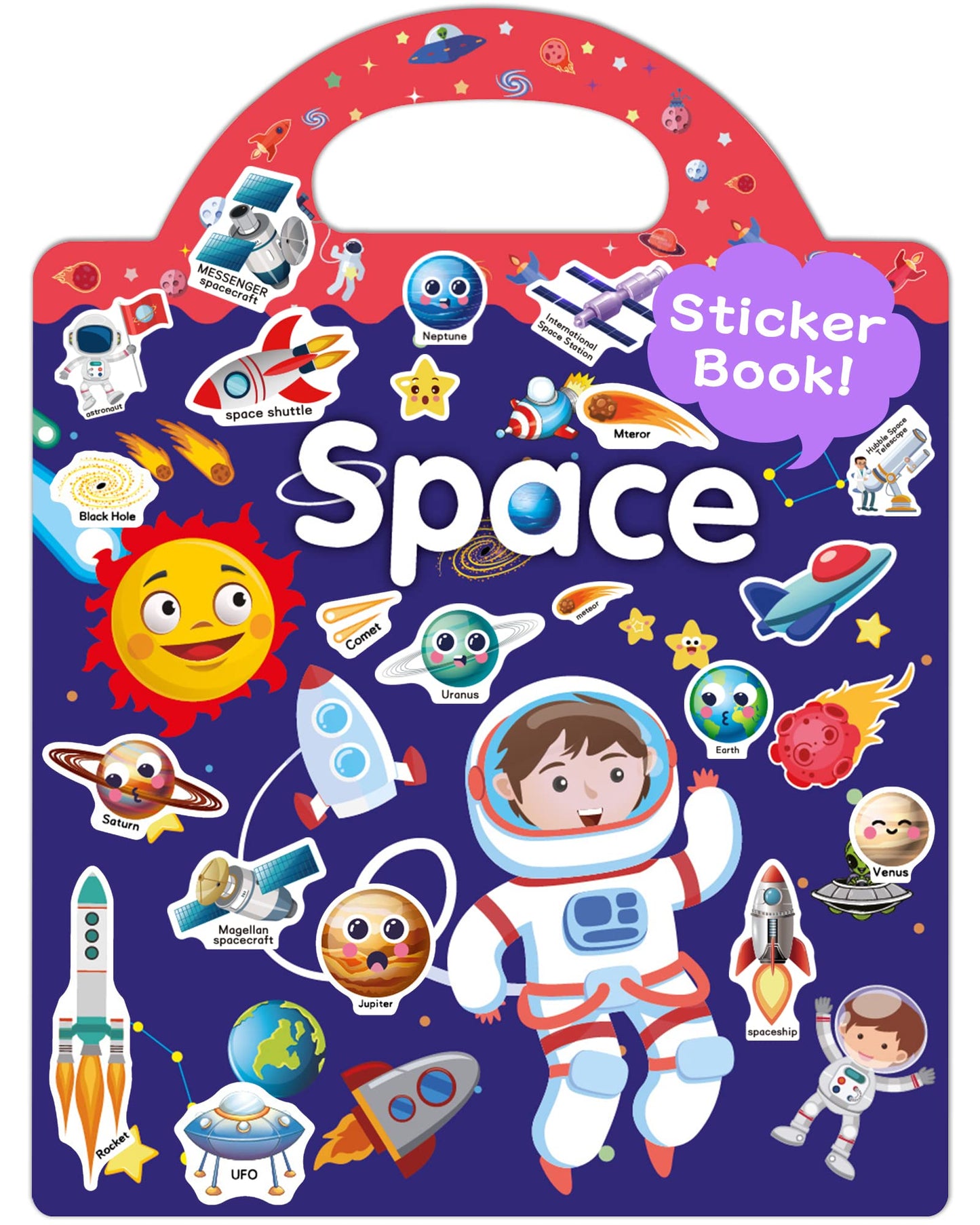 Benresive Halloween Reusable Sticker Book for Toddlers 2-4 Year, Travel Halloween Stickers for Kids, Waterproof Sticker Books for Toddlers 1-3, 38 Pcs Crafts Activities for Todddlers 1-3 2-4 3-5