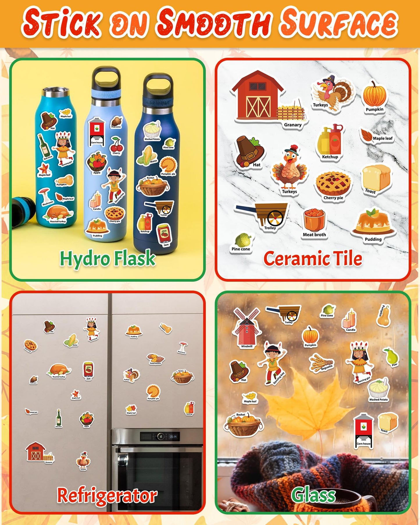 Benresive Halloween Reusable Sticker Book for Toddlers 2-4 Year, Travel Halloween Stickers for Kids, Waterproof Sticker Books for Toddlers 1-3, 38 Pcs Crafts Activities for Todddlers 1-3 2-4 3-5