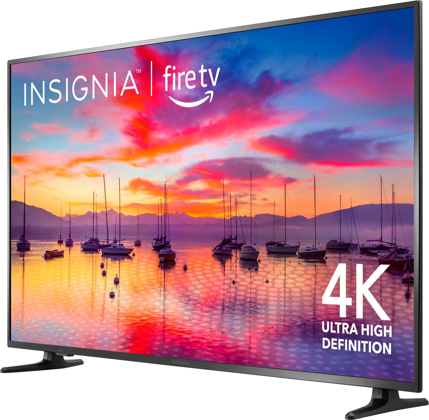 INSIGNIA 55-inch Class F30 Series LED 4K UHD Smart Fire TV with Alexa Voice Remote (NS-55F301NA25)