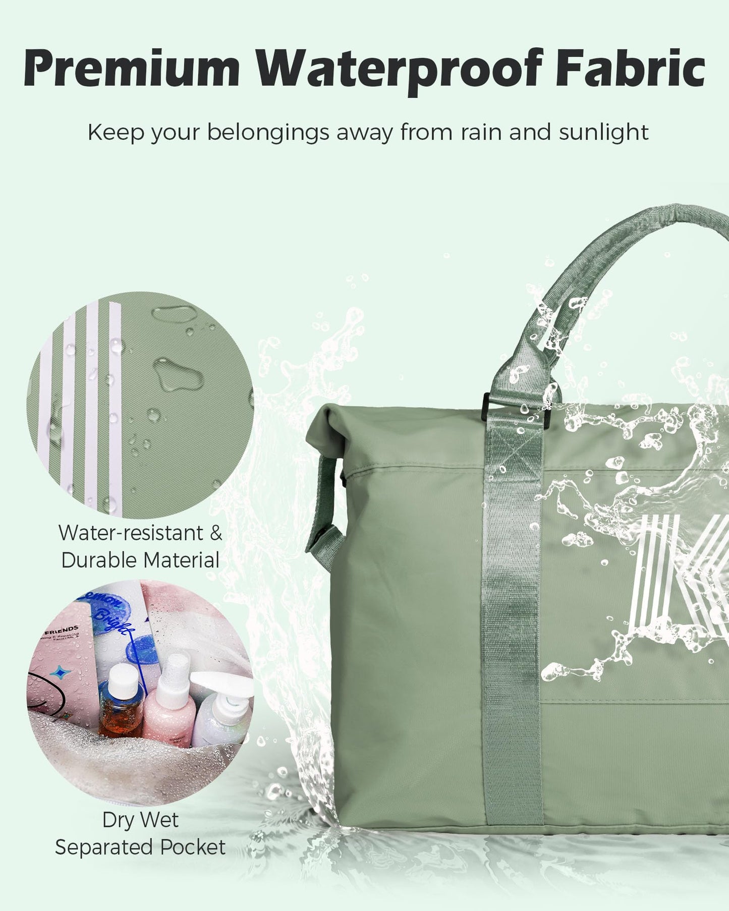 Graduation Gifts for Girls, Initial Travel Duffel Bag, Sports Bag, Personalized Weekender Bag,Monogram Overnight Bag Gift for Grandmother,Birthday Gifts Personalized Gifts (Letter M)