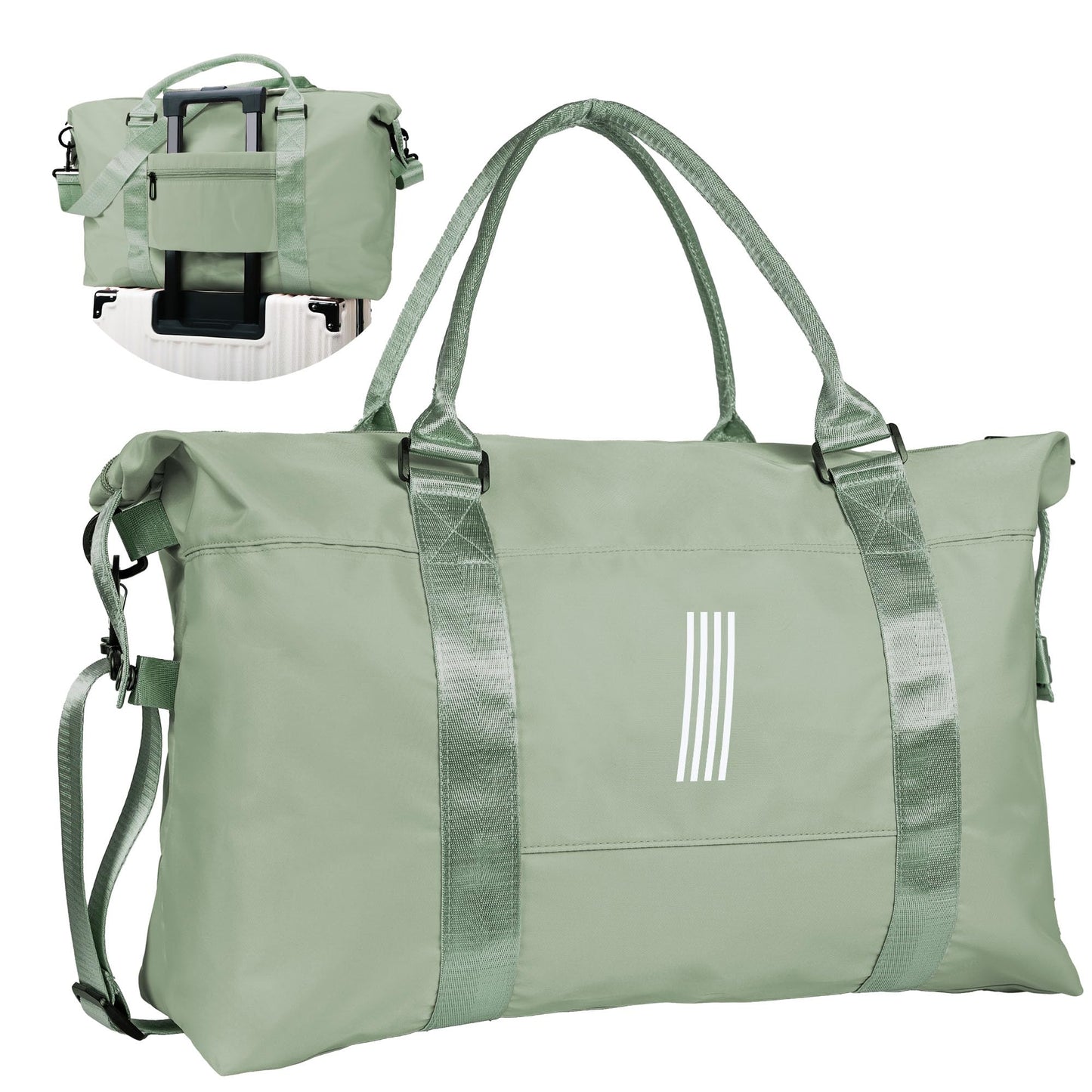 Graduation Gifts for Girls, Initial Travel Duffel Bag, Sports Bag, Personalized Weekender Bag,Monogram Overnight Bag Gift for Grandmother,Birthday Gifts Personalized Gifts (Letter M)