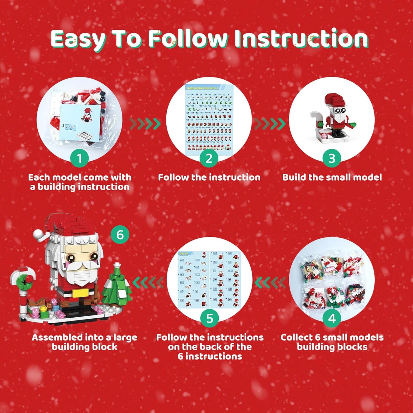 ZIZZ Advent Calendar 2024 Kids: 24 Days Christmas Building Blocks Toy Xmas Countdown Building Set Surprise Christmas Gift for Boys Girl Teen Age 6 7 8 9 10 11 12+ Years Old Christmas Stocking Stuffers