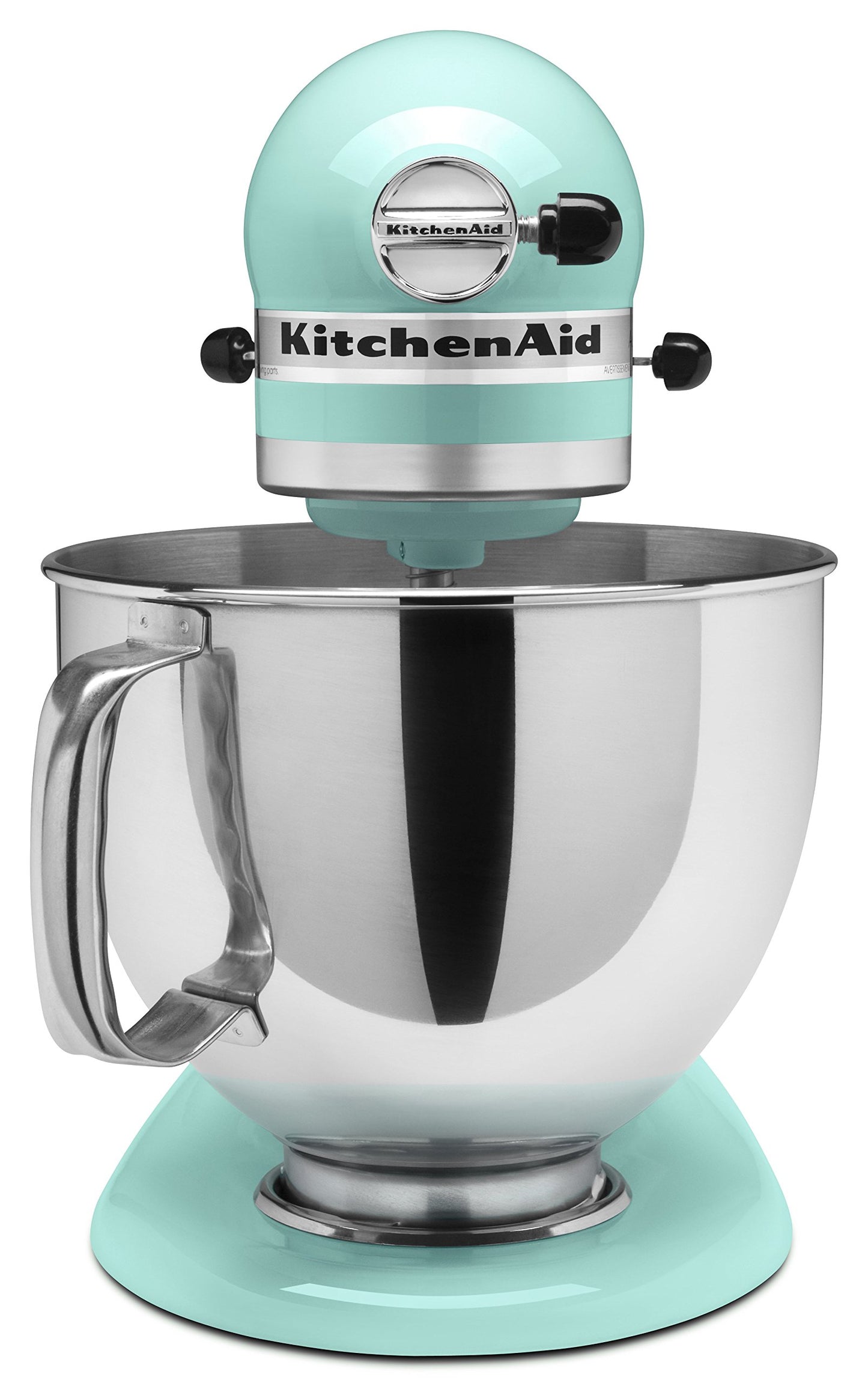 KitchenAid Artisan Series 5 Quart Tilt Head Stand Mixer with Pouring Shield KSM150PS, Removable bowl, Aqua Sky