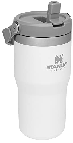 Stanley IceFlow Stainless Steel Tumbler - Vacuum Insulated Water Bottle for Home, Office or Car Reusable Cup with Straw Leak Resistant Flip Cold for 12 Hours or Iced for 2 Days, Mist, 30 OZ / 0.89 L