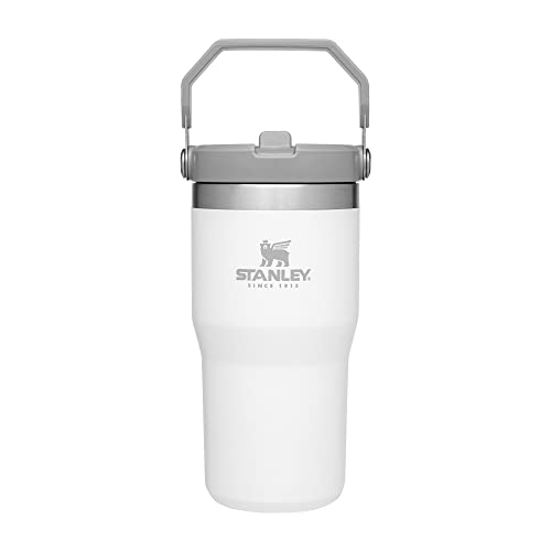 Stanley IceFlow Stainless Steel Tumbler - Vacuum Insulated Water Bottle for Home, Office or Car Reusable Cup with Straw Leak Resistant Flip Cold for 12 Hours or Iced for 2 Days, Mist, 30 OZ / 0.89 L