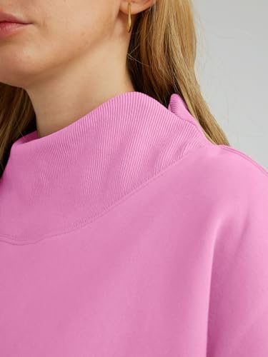 Trendy Queen Womens Oversized Sweatshirts Turtleneck Pullover Long Sleeve Hoodies Tops Fall Outfits 2024 Clothes