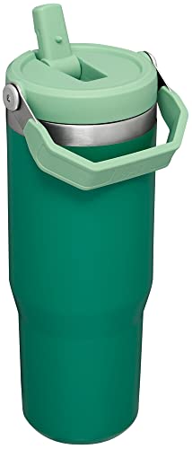 Stanley IceFlow Stainless Steel Tumbler - Vacuum Insulated Water Bottle for Home, Office or Car Reusable Cup with Straw Leak Resistant Flip Cold for 12 Hours or Iced for 2 Days, Mist, 30 OZ / 0.89 L