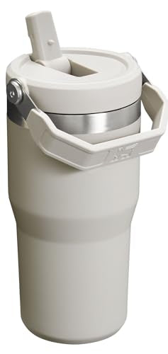 Stanley IceFlow Stainless Steel Tumbler - Vacuum Insulated Water Bottle for Home, Office or Car Reusable Cup with Straw Leak Resistant Flip Cold for 12 Hours or Iced for 2 Days, Mist, 30 OZ / 0.89 L