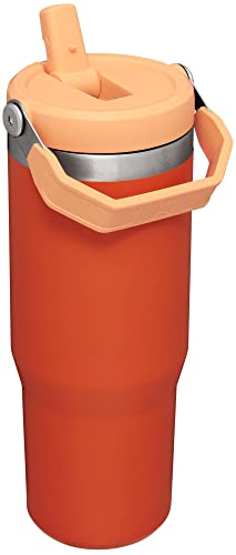 Stanley IceFlow Stainless Steel Tumbler - Vacuum Insulated Water Bottle for Home, Office or Car Reusable Cup with Straw Leak Resistant Flip Cold for 12 Hours or Iced for 2 Days, Mist, 30 OZ / 0.89 L