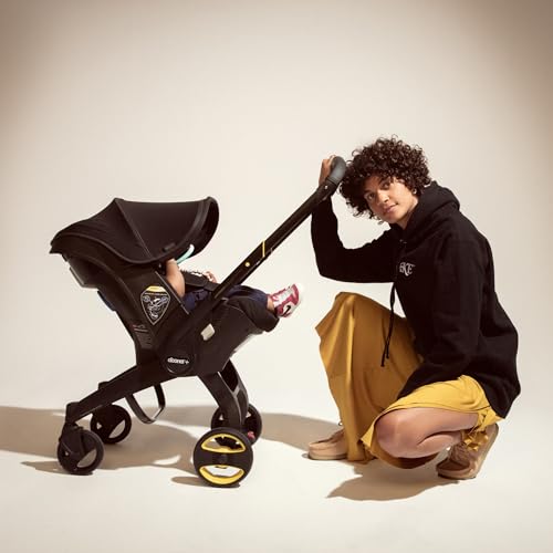 Doona Car Seat & Stroller, Nitro Black - All-in-One Travel System