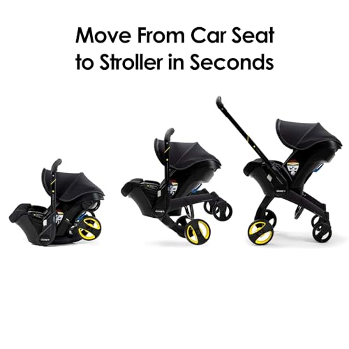 Doona Car Seat & Stroller, Nitro Black - All-in-One Travel System
