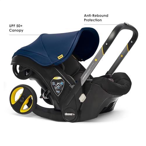 Doona Car Seat & Stroller, Nitro Black - All-in-One Travel System