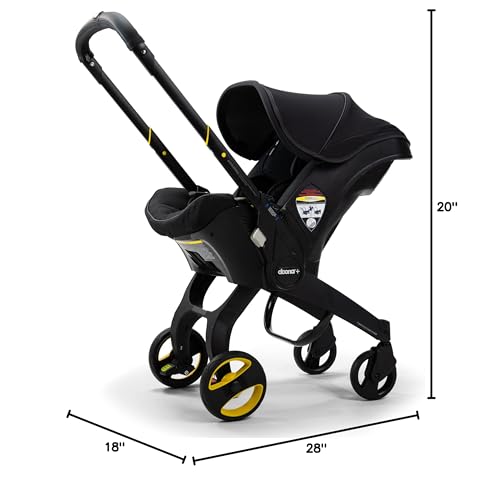 Doona Car Seat & Stroller, Nitro Black - All-in-One Travel System