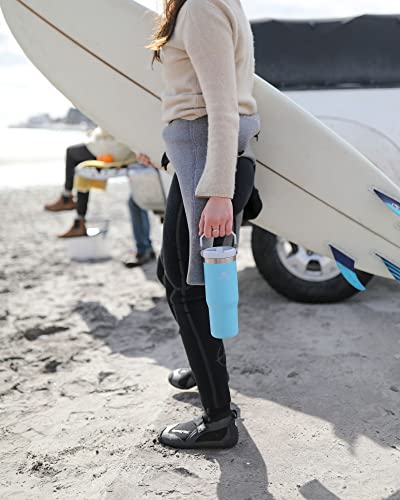 Stanley IceFlow Stainless Steel Tumbler - Vacuum Insulated Water Bottle for Home, Office or Car Reusable Cup with Straw Leak Resistant Flip Cold for 12 Hours or Iced for 2 Days, Mist, 30 OZ / 0.89 L
