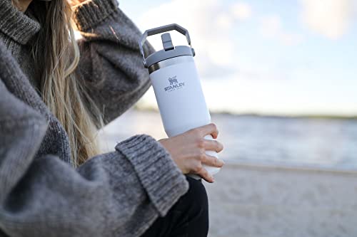 Stanley IceFlow Stainless Steel Tumbler - Vacuum Insulated Water Bottle for Home, Office or Car Reusable Cup with Straw Leak Resistant Flip Cold for 12 Hours or Iced for 2 Days, Mist, 30 OZ / 0.89 L