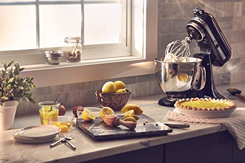KitchenAid Artisan Series 5 Quart Tilt Head Stand Mixer with Pouring Shield KSM150PS, Removable bowl, Aqua Sky
