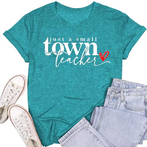 Womens Teacher Shirts Wild About Teaching Leopard Print T-Shirt Teacher Life Tee Top