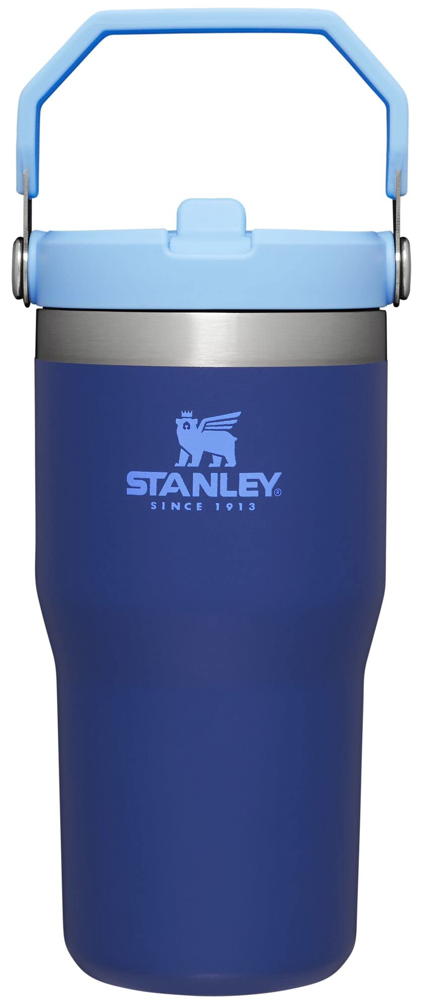 Stanley IceFlow Stainless Steel Tumbler - Vacuum Insulated Water Bottle for Home, Office or Car Reusable Cup with Straw Leak Resistant Flip Cold for 12 Hours or Iced for 2 Days, Mist, 30 OZ / 0.89 L